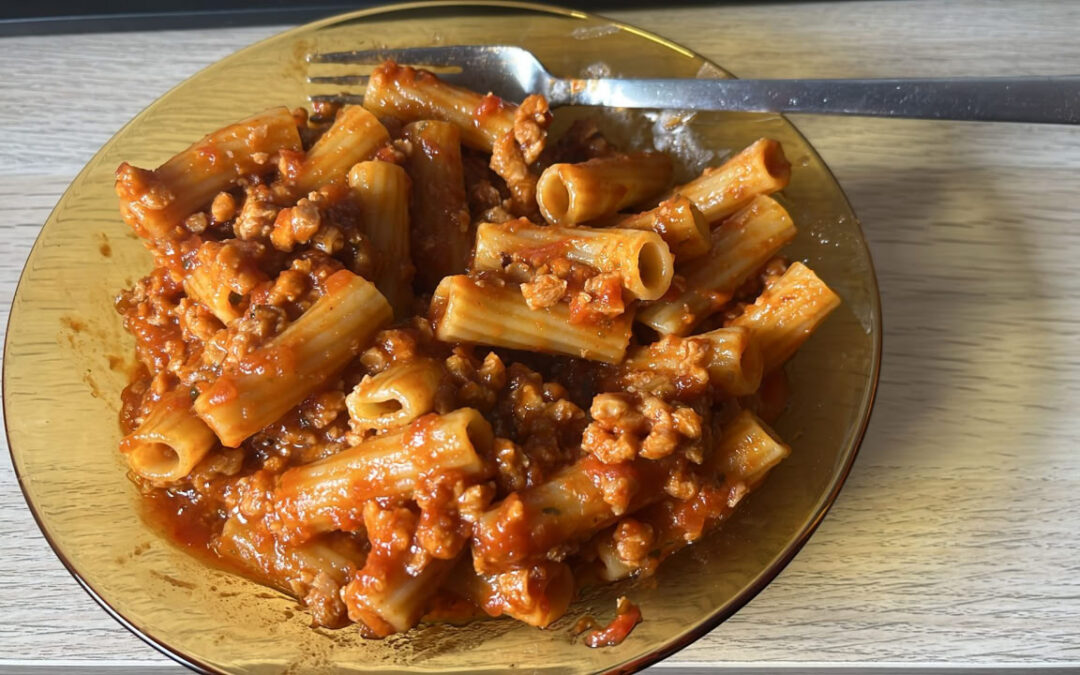 macarrones con tomate